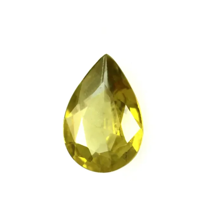 0.27cts Natural Australian Yellow Sapphire Pear Cut
