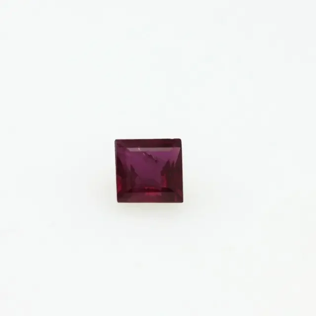 0.29cts Natural Ruby Square Cut