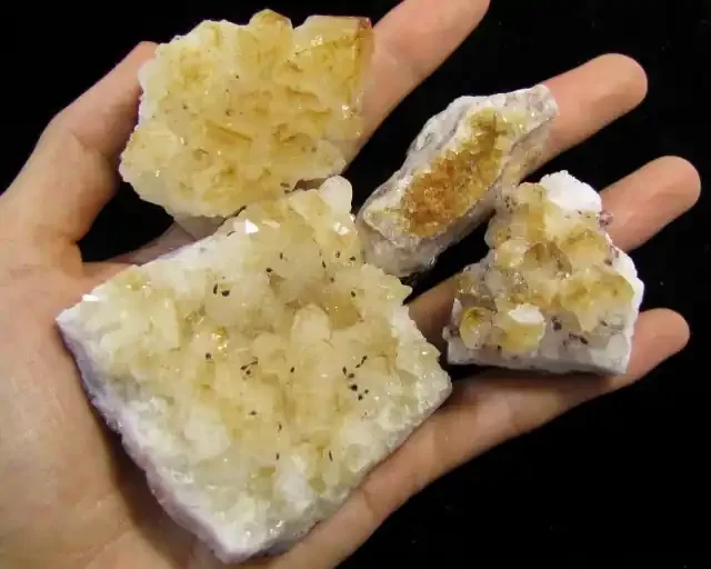 0.312 KILO FOUR BRAZIL CITRINE SPECIMEN S MYGM 1675