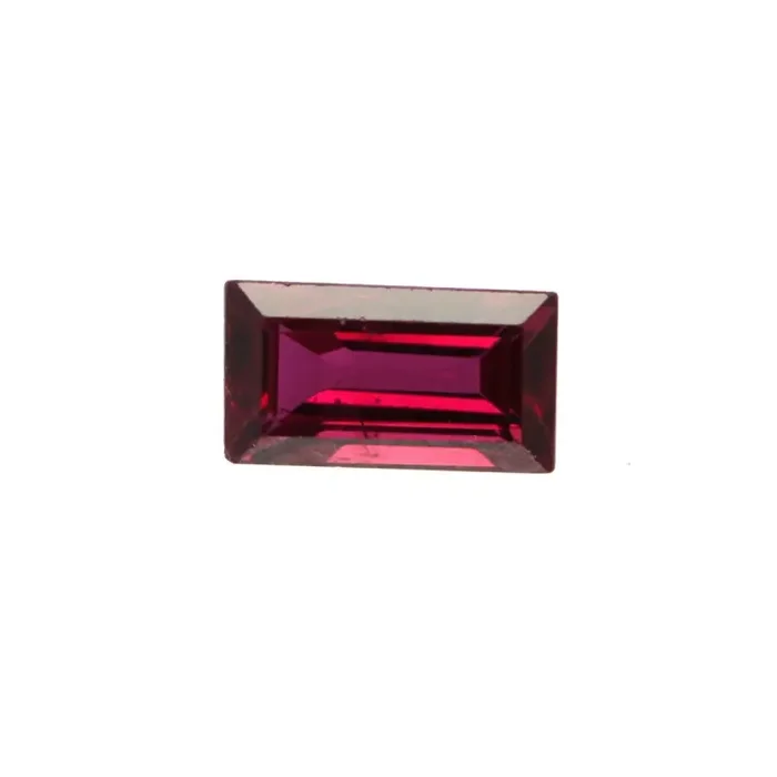 0.31cts Natural Ruby Baguette Shape