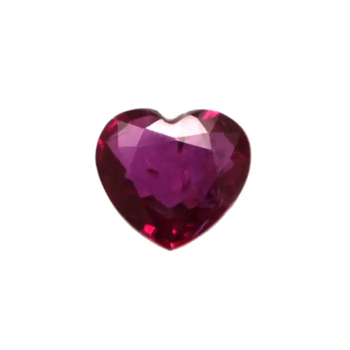 0.34cts Natural Ruby Heart Shape