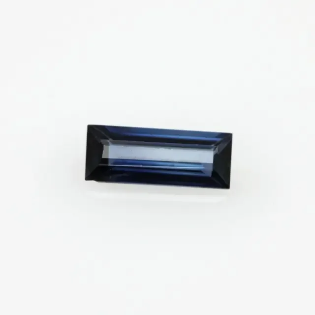 0.42cts Natural Australian Blue Sapphire Baguette Cut