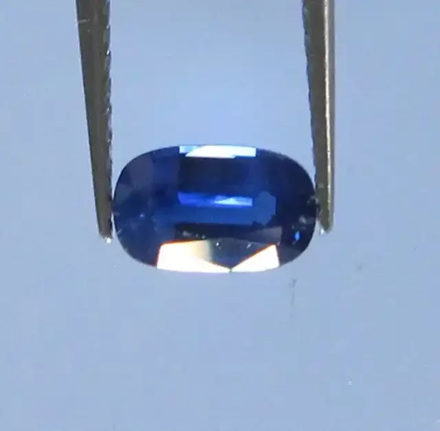 0.43cts Natural Australian Blue Sapphire Cushion Cut