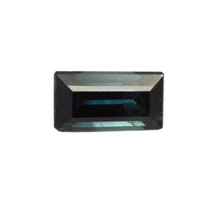 0.44cts Natural Australian Blue Sapphire Baguette Shape