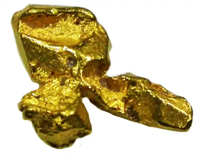 0.45 GRAMS RARE SMALL GOLD CRYSTAL SPECIMEN -VENEZUELA [G25]