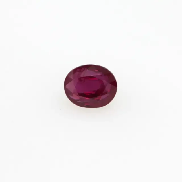 0.46cts Natural Burmese Oval Shape Ruby