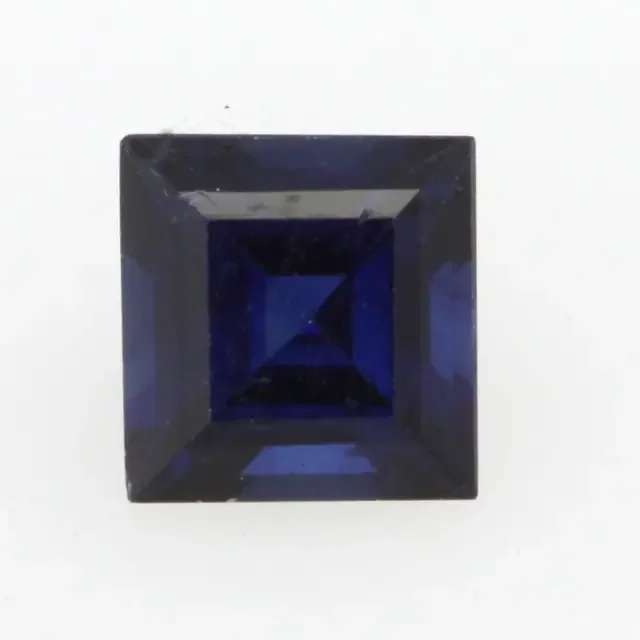 0.47cts Natural Australian Blue Sapphire Square Cut