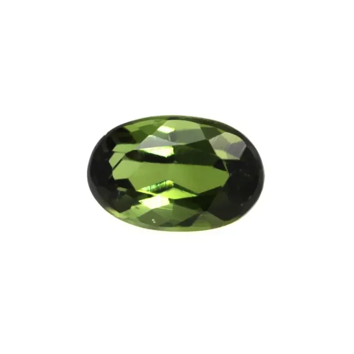 0.47cts Natural Green Tourmaline Oval Cut
