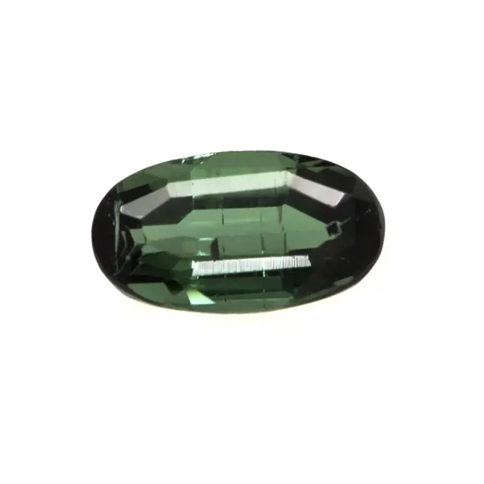 0.48cts Natural Green Tourmaline Oval Cut