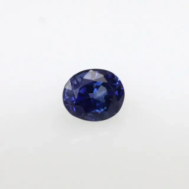 0.48cts Natural Sri Lankan Blue Sapphire Oval Cut