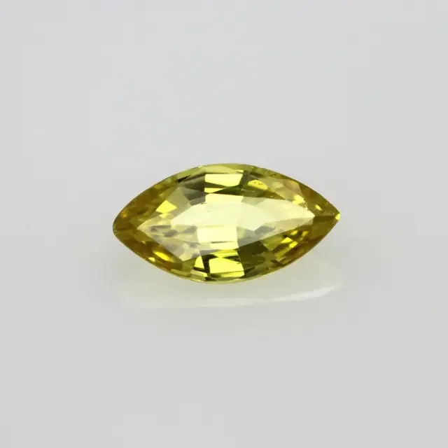0.56cts Natural Australian Yellow Sapphire Marquise Cut