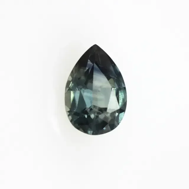 0.61cts Natural Australian Blue Sapphire Pear Shape