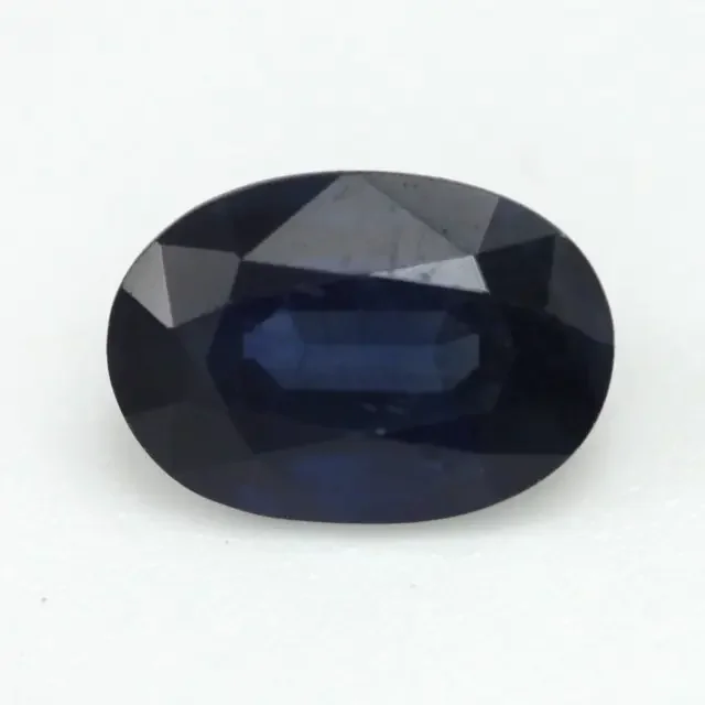 0.62cts Natural Australian Blue Sapphire Oval Cut