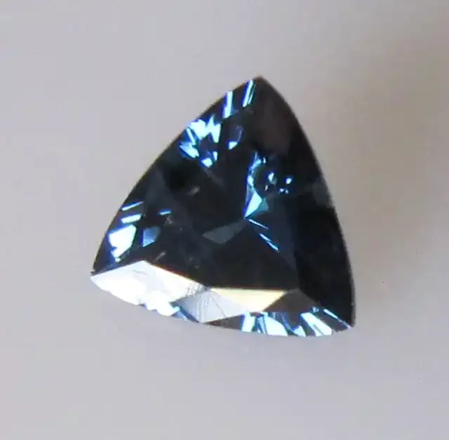 0.62cts Natural Australian Trillion Cut Blue Sapphire