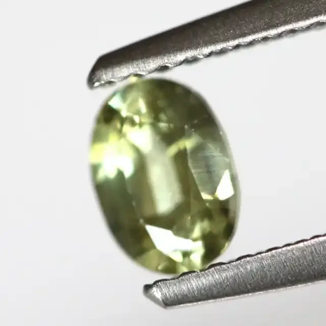 0.63cts Natural Australian Parti Sapphire Oval Cut
