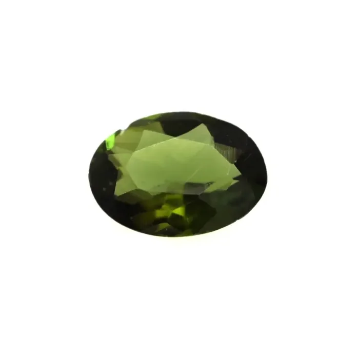 0.63cts Natural Green Tourmaline Oval Cut
