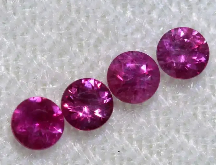 0.64 CTS NATURAL RUBY FACETED STONE PARCEL CG-2710