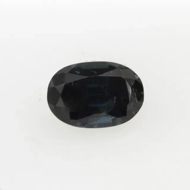 0.66cts Natural Australian Blue Sapphire Oval Cut