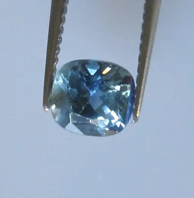 0.67cts Natural Australian Cushion Shape Blue Sapphire