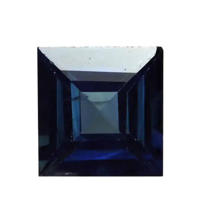 0.68cts Natural Australian Blue Sapphire Square Cut