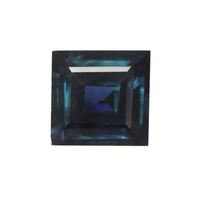 0.69cts Natural Australian Blue Sapphire Square Cut