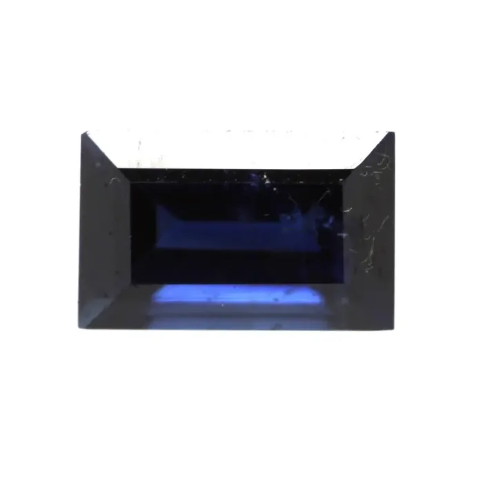 0.72cts Natural Australian Blue Sapphire Baguette Cut