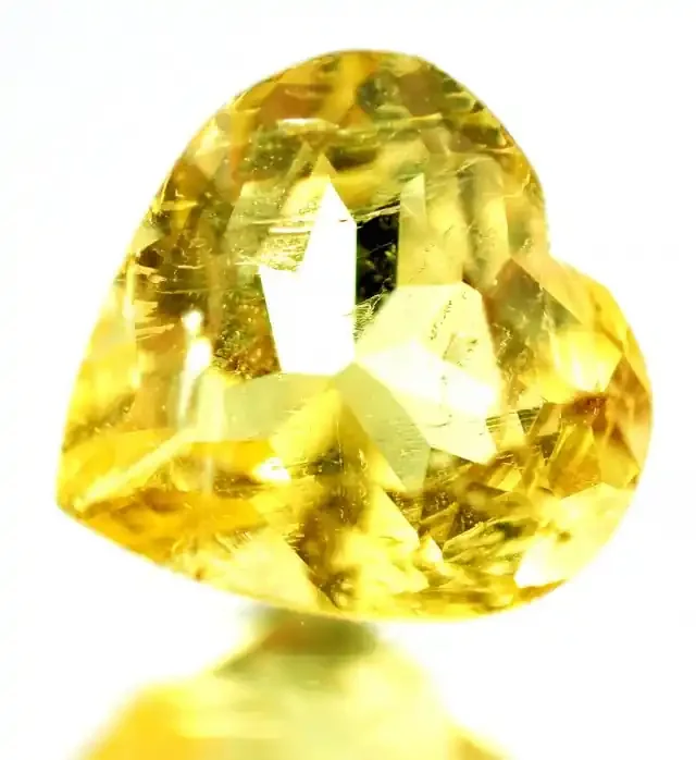 0.75 CTS -CERTIFIED NATURAL YELLOW BERYL – HELIODOR [SAP488]
