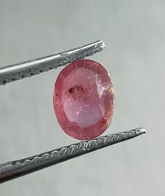 0.755cts Natural Burmese Ruby , Untreated Gemstone