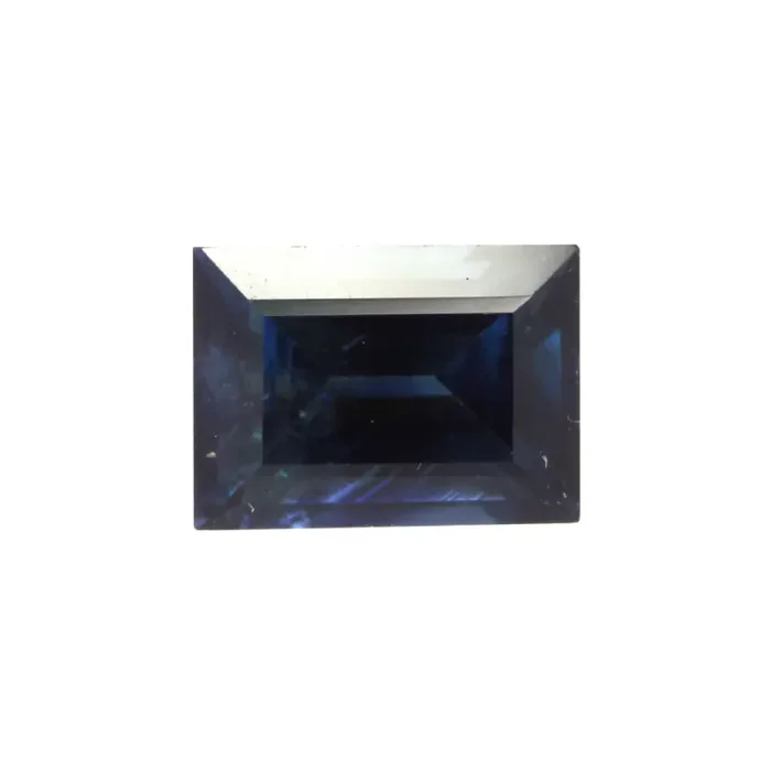 0.78cts Natural Australian Blue Sapphire Baguette Cut