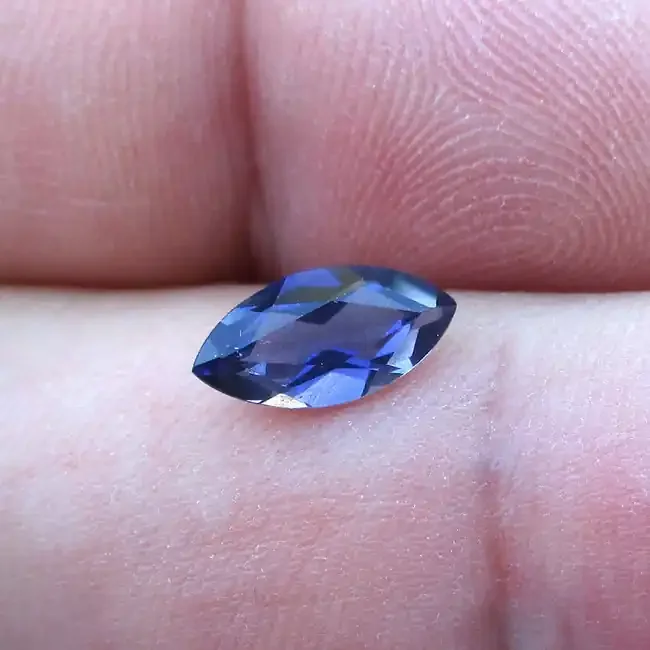 0.79cts Violetish/Blue Iolite Marquise Cut