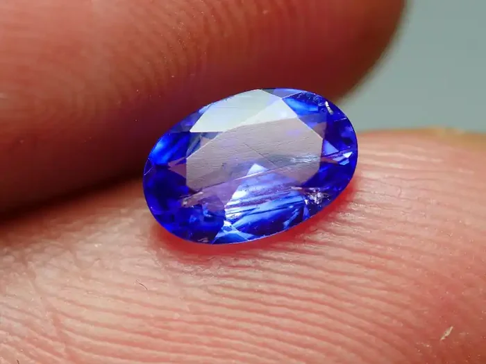 0.805crt WONDERFULL TANZANITE TOP COLOR GEMSTONE –