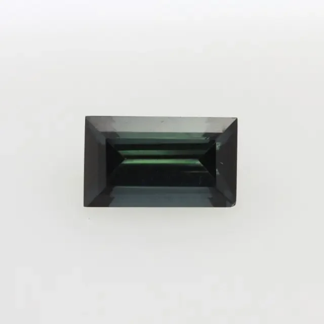 0.80cts Natural Australian Blue Sapphire Baguette Cut
