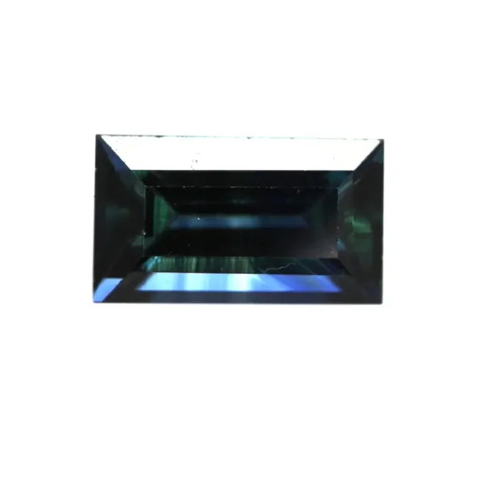 0.83cts Natural Australian Blue Sapphire Baguette Shape