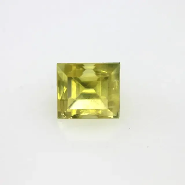 0.83cts Natural Australian Yellow Sapphire Square Cut