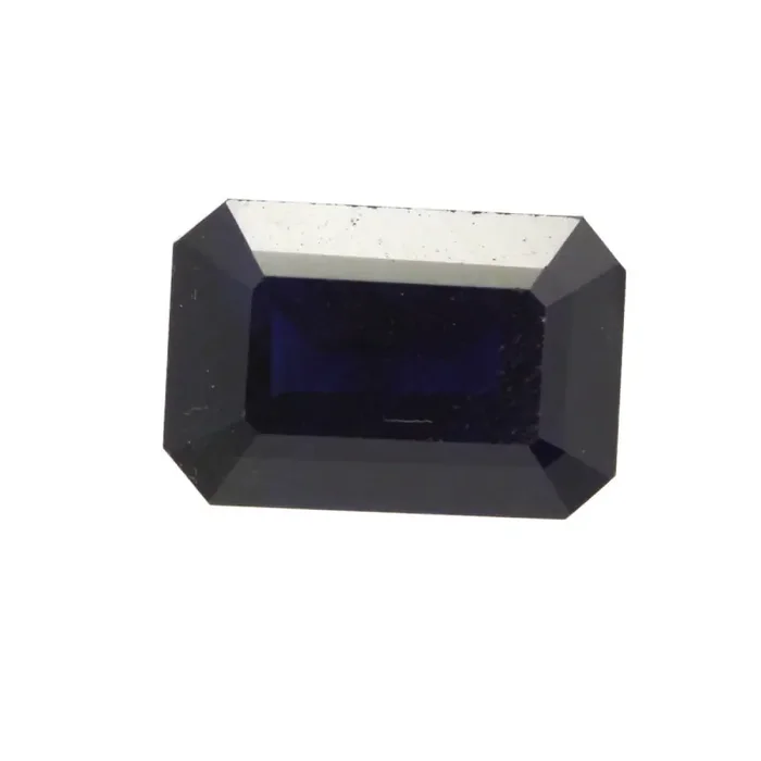 0.84cts Natural Australian Blue Sapphire Emerald Cut