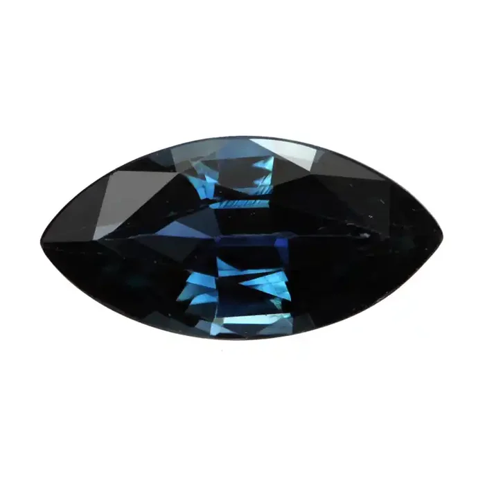 0.88cts Natural Australian Blue Sapphire Marquise Shape