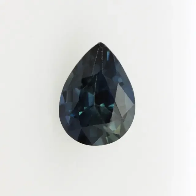 0.96cts Natural Australian Blue Sapphire Pear Cut