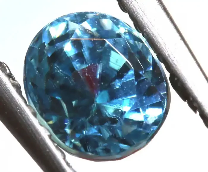 0.97 CTS NATURAL BLUE ZIRCON FACETED PG-2933
