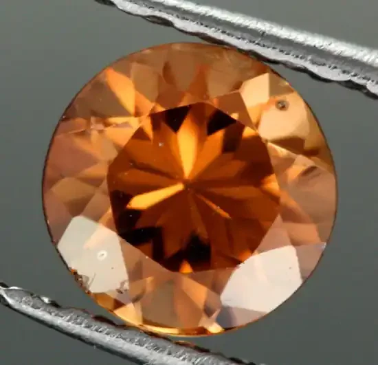 0.98 CTS CERTIFIED CHOCOLATE ZIRCON – DIAMOND CUT [ZCO44]