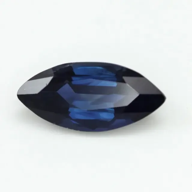 0.98cts Natural Australian Blue Sapphire Marquise Shape