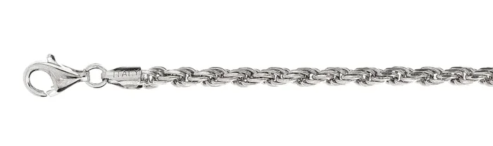 080-4MM Rope Chain .925 Solid Sterling Silver Sizes 8-36″ NEW