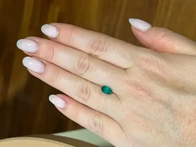 1,01ct Muzo Colombian Emerald Ref 8/47,69 Colombian Emerald emerald