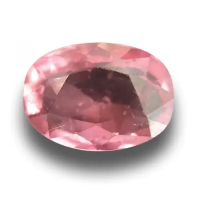 1.02 CTS Natural Pinkish orange padparadscha Loose Gemstone New Sri Lan