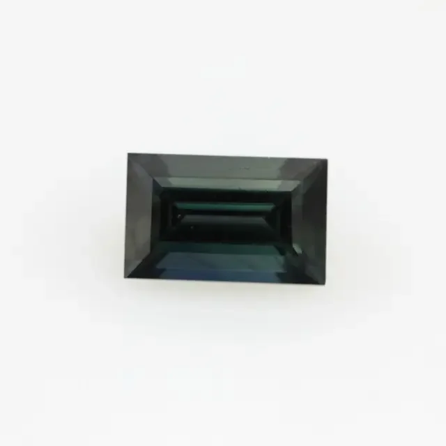 1.02cts Natural Australian Blue Sapphire Baguette Cut