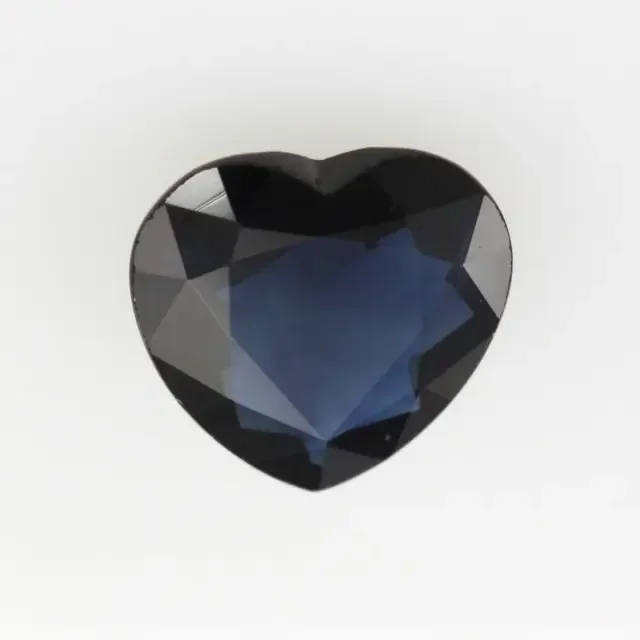 1.04cts Natural Australian Blue Sapphire Heart Shape