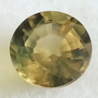 1.05ct Brilliant Round Yellow Zircon – Cambodia NR46