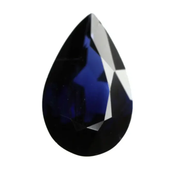 1.05cts Natural Australian Blue Sapphire Pear Shape