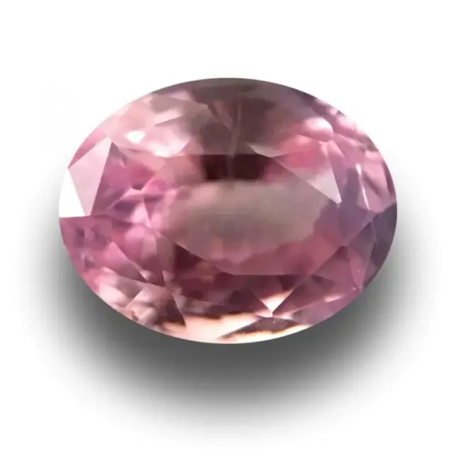 1.08 CTS Natural Pinkish Orange padparadscha New Certified Sri Lanka