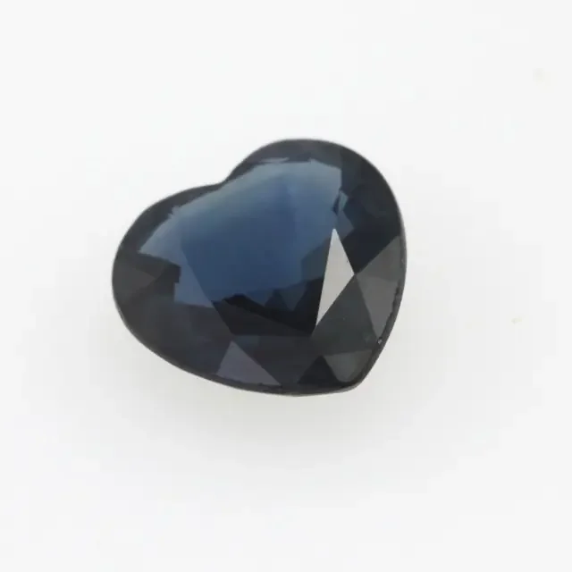 1.12cts Natural Australian Blue Sapphire Heart Shape