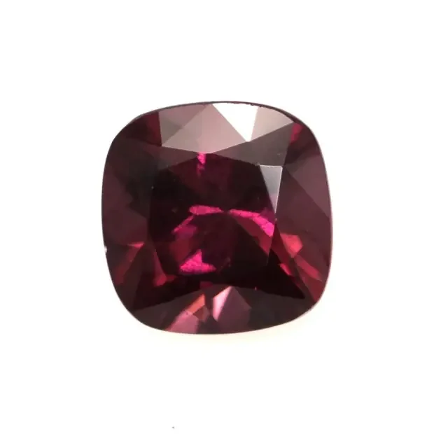 1.23cts Natural Rhodolite Garnet Cushion Cut